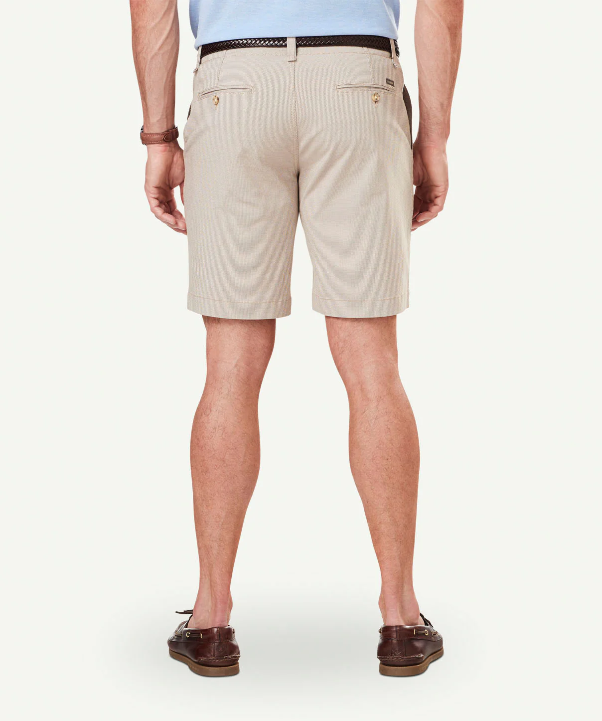 Active Houndstooth Shorts - Sand - Image 3