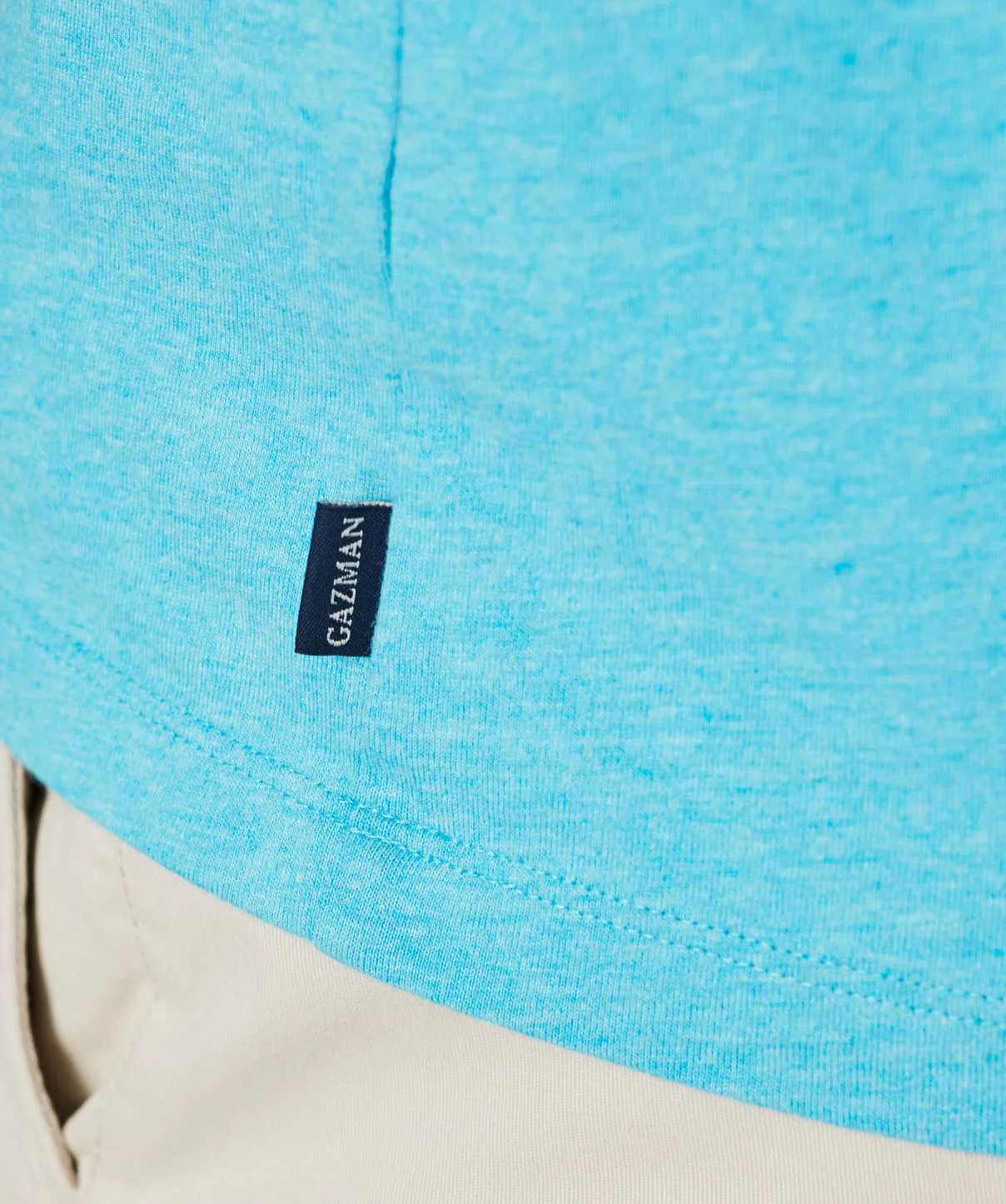 Basic Crew T-shirt - Cayman Blue - Image 4