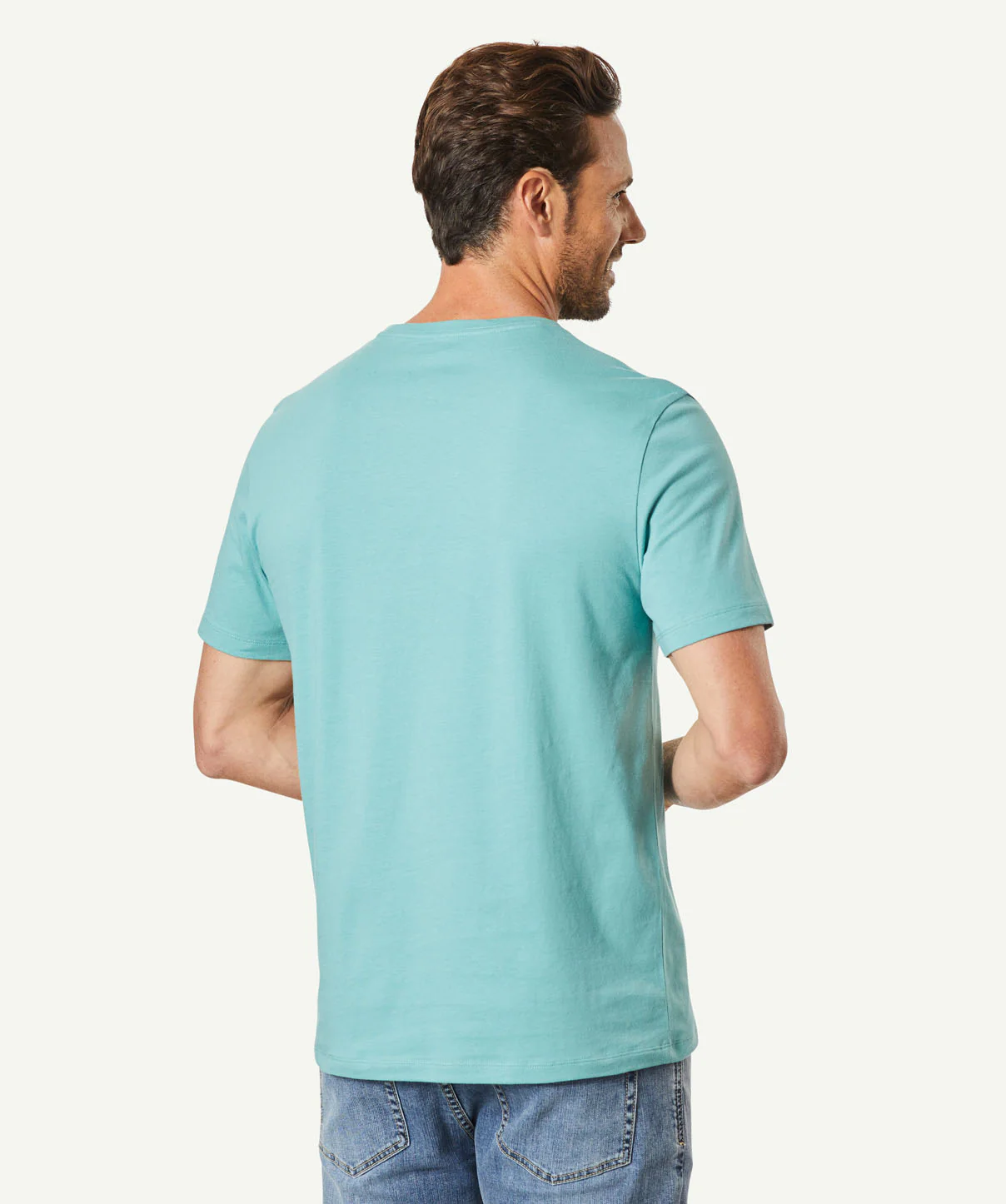 Basic Crew T-shirt - Sage - Image 3