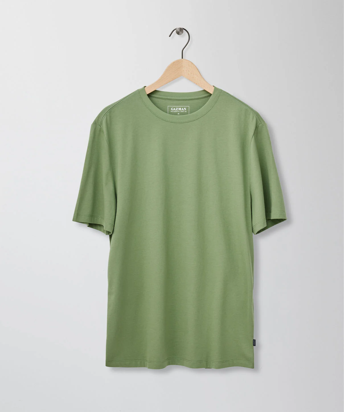 Basic Crew T-shirt - Sage - Image 2