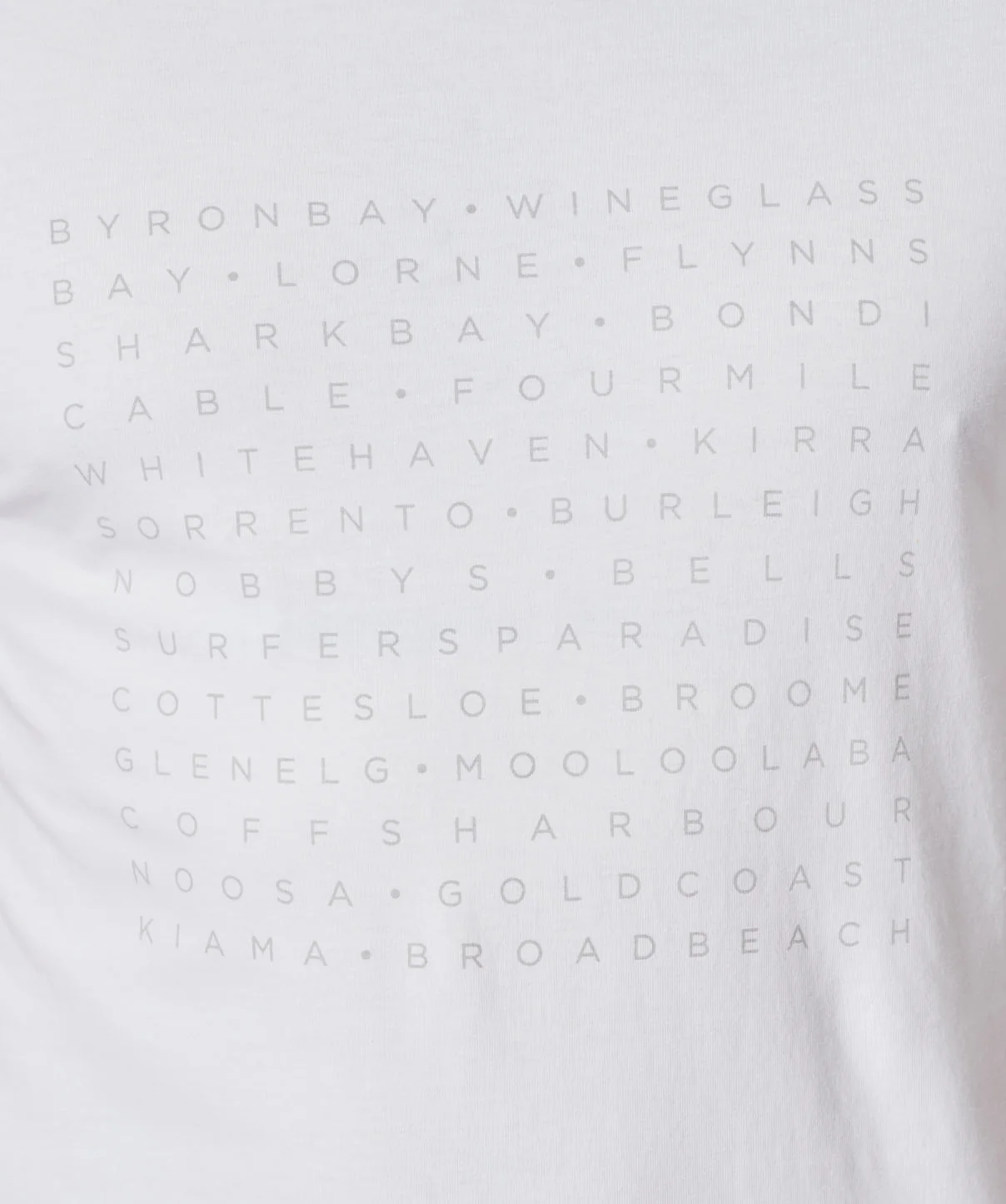 Beach Print T-Shirt - White - Image 7