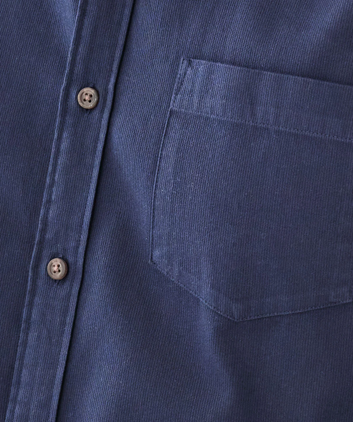 Casual Bedford Long Sleeve Shirt - Midnight - Image 6
