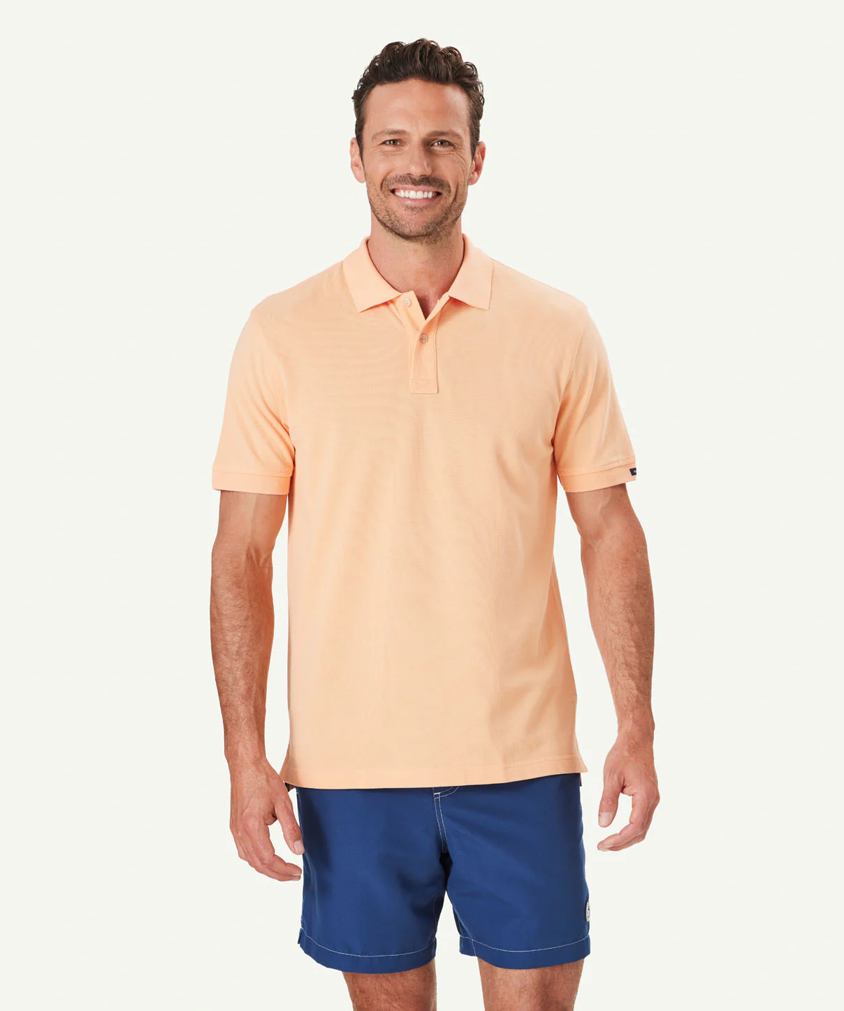 Classic Pique Polo - Apricot