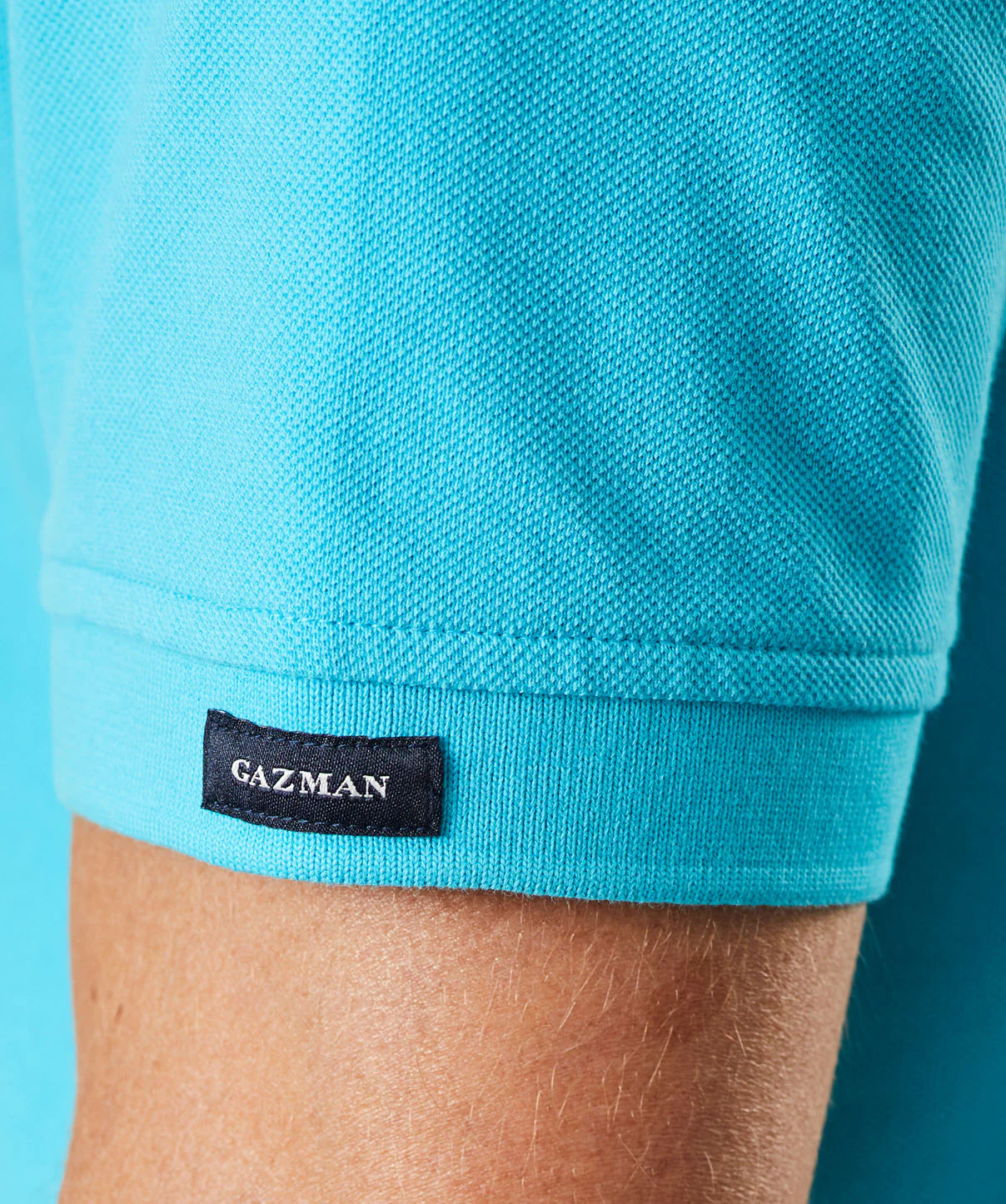 Classic Pique Polo - Cayman Blue - Image 7