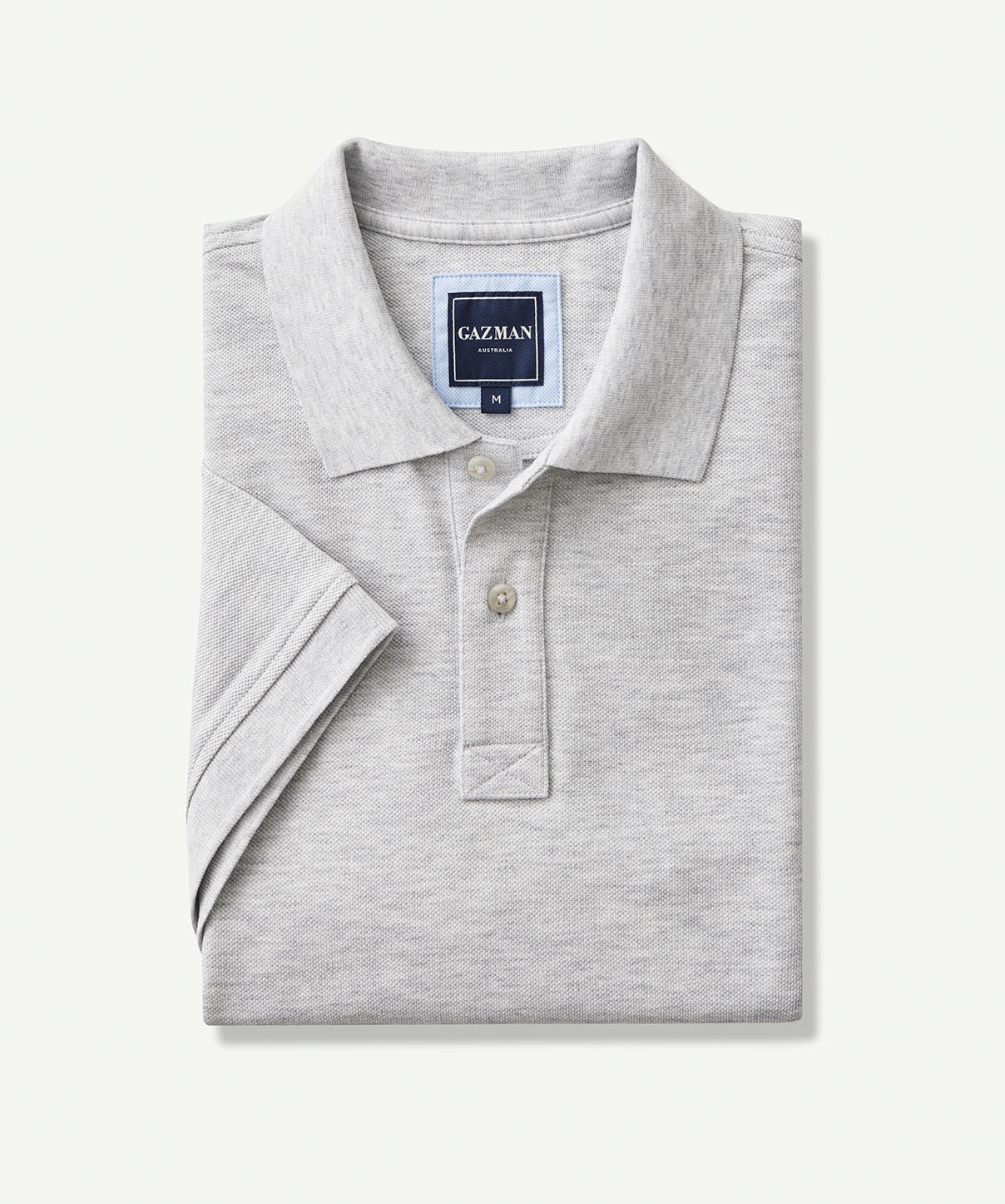 Classic Pique Polo - Grey Marle - Image 2