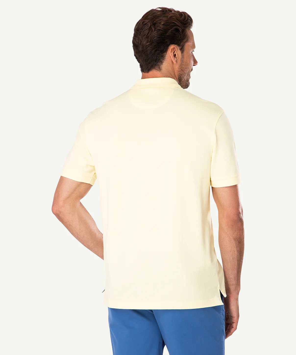 Classic Pique Polo - Lemon - Image 3
