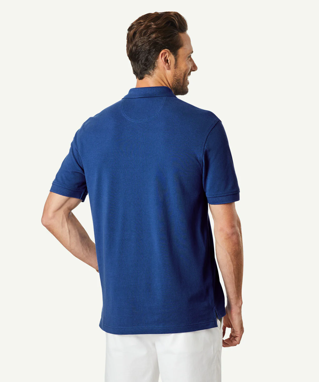 Classic Pique Polo - Marine Blue - Image 3