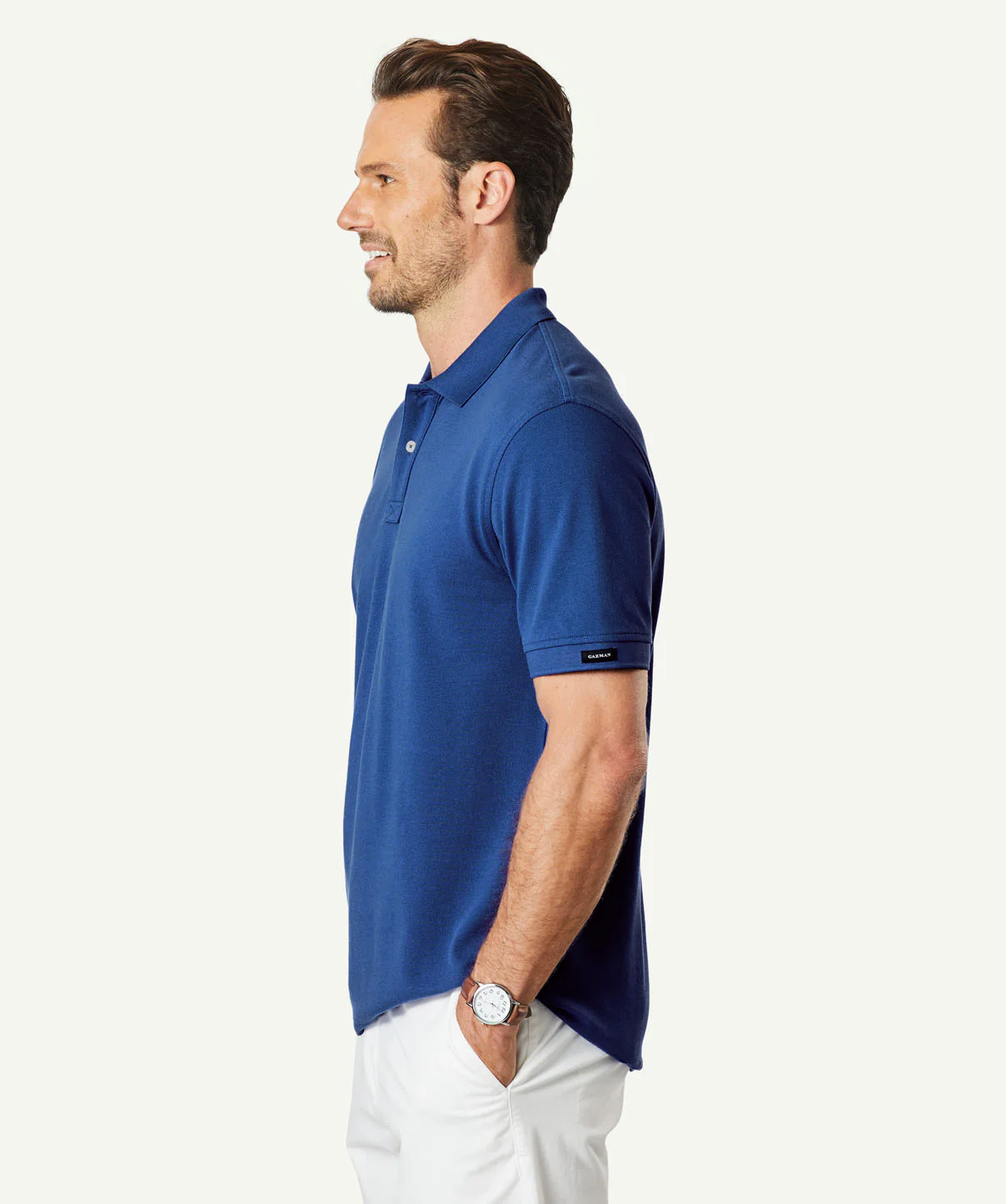 Classic Pique Polo - Marine Blue - Image 5