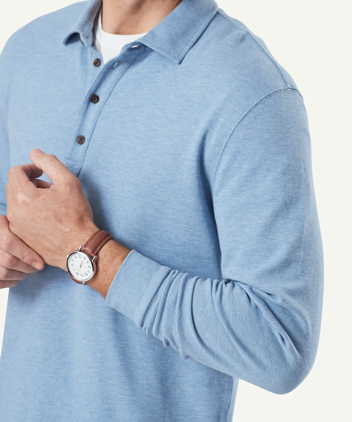 Classic Pique Polo - Slate - Image 3