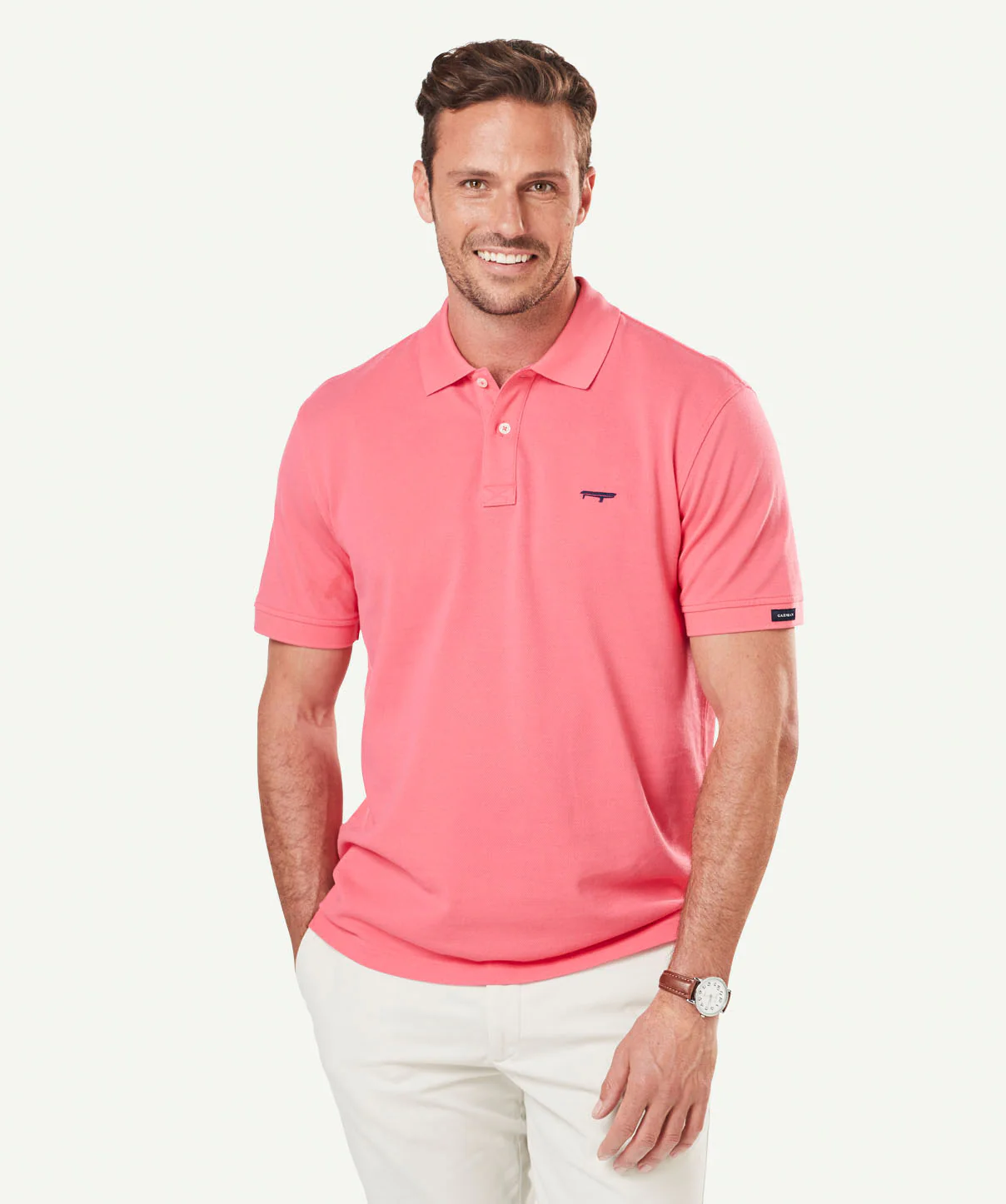 Classic Pique Polo - Watermelon