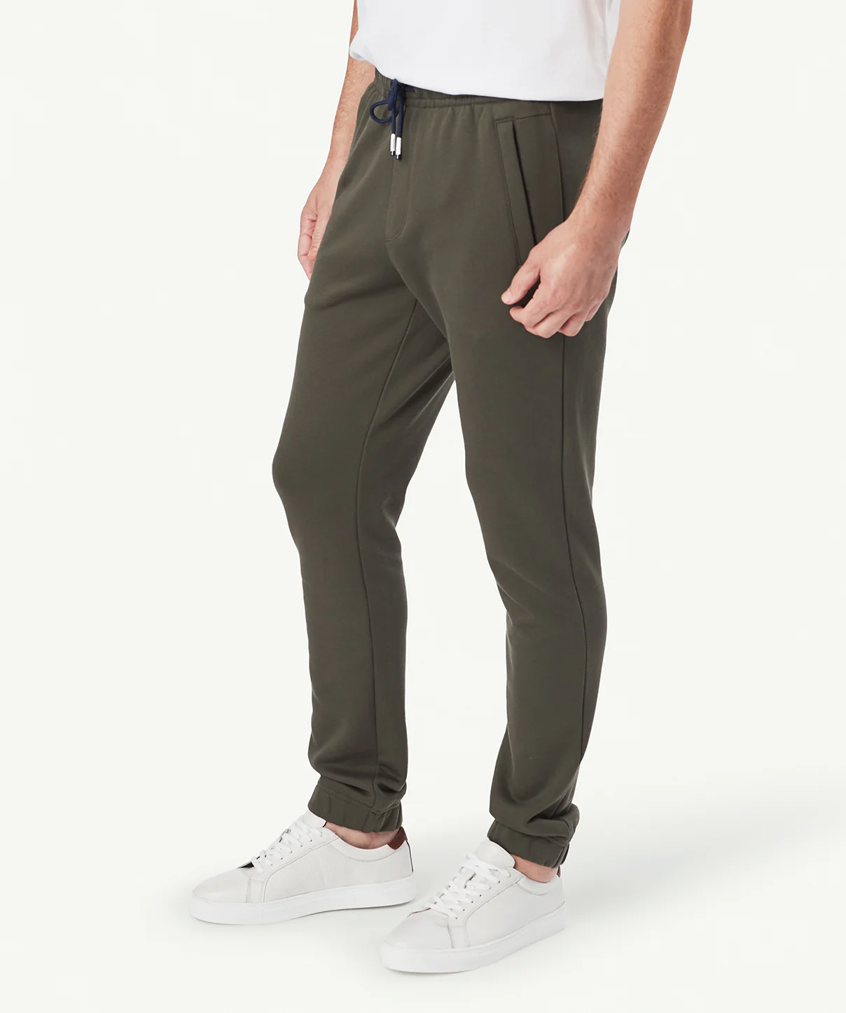 Classic Track Pants - Dark Olive - Image 5