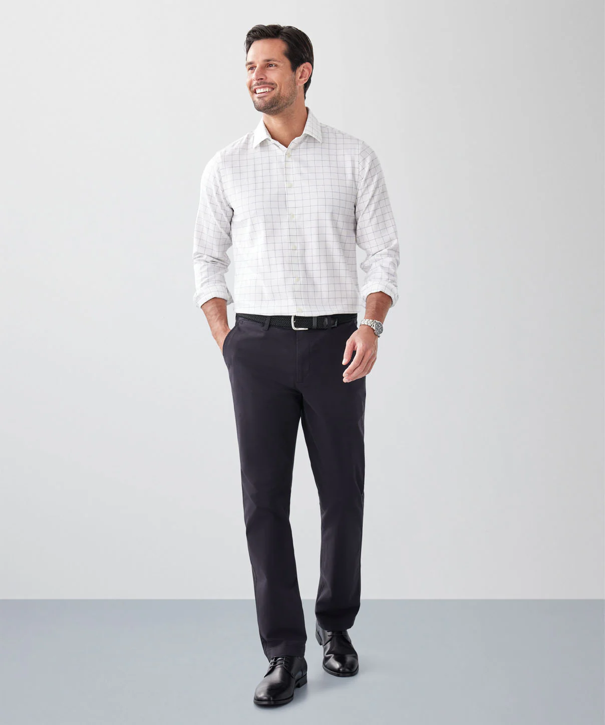 Comfort Chino Pants - Black - Image 4