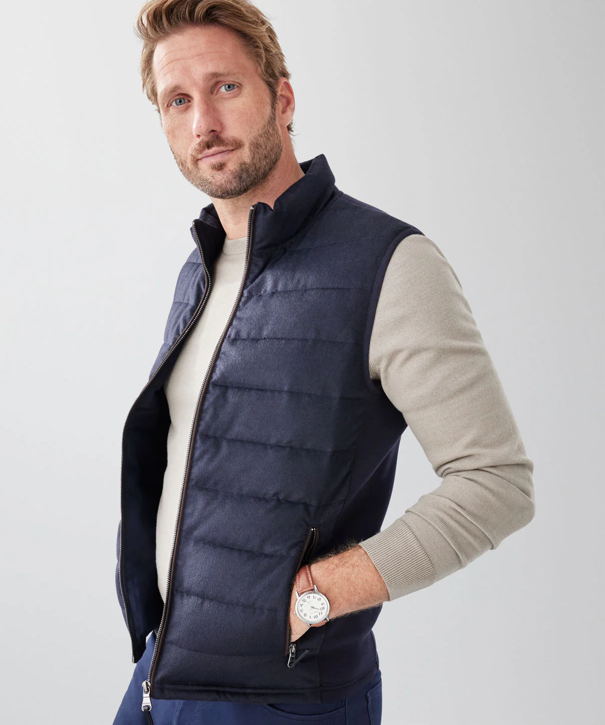 Comfort Puffer Vest - Midnight - Image 3
