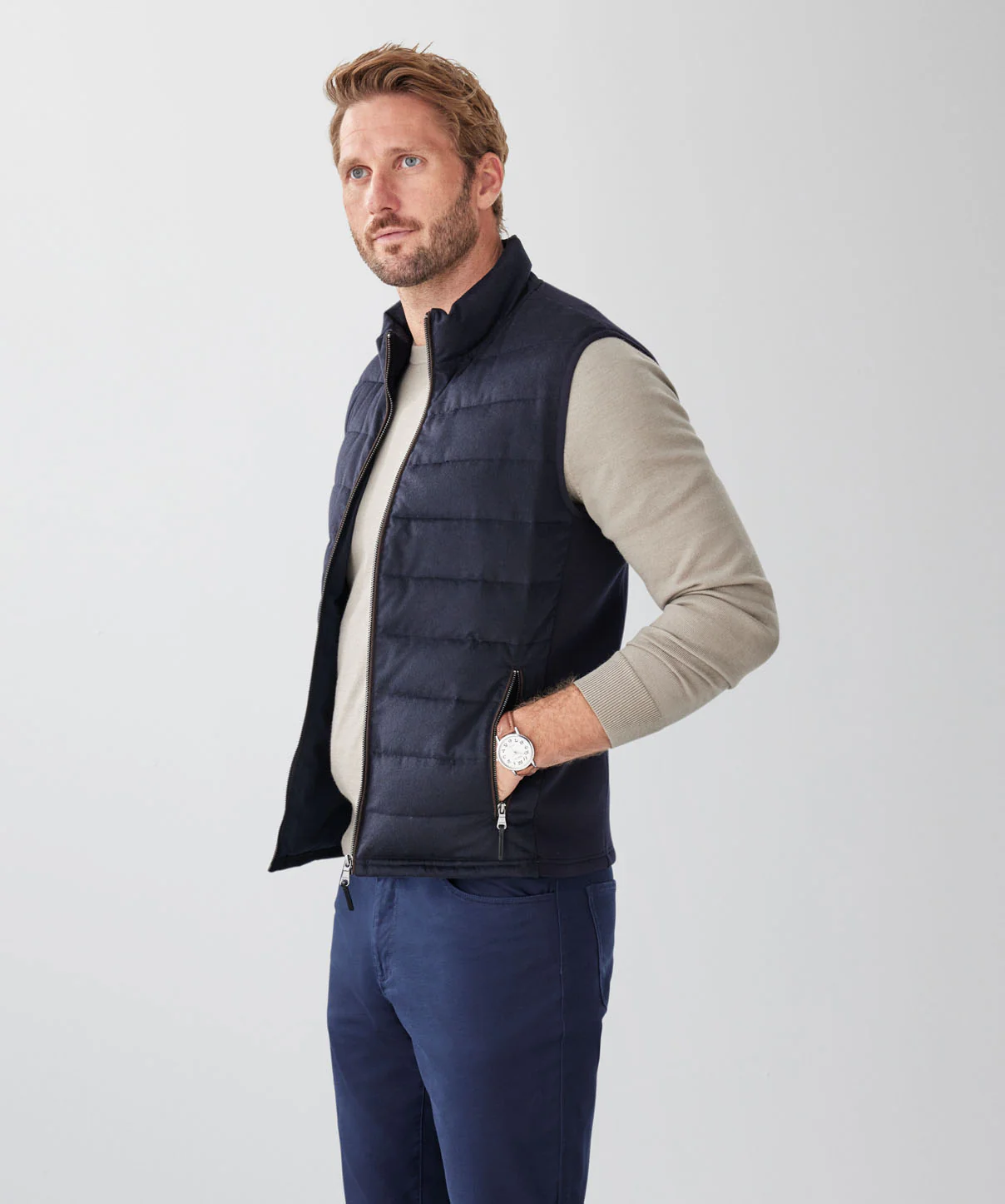 Comfort Puffer Vest - Midnight - Image 5