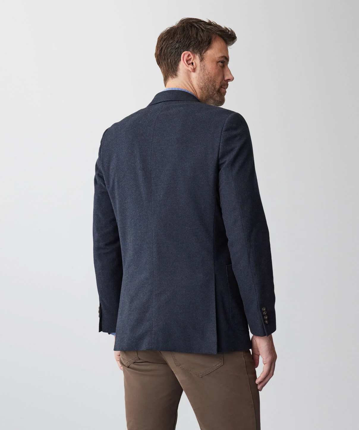 Comfort Twill Moleskin Sports Jacket - Midnight - Image 2