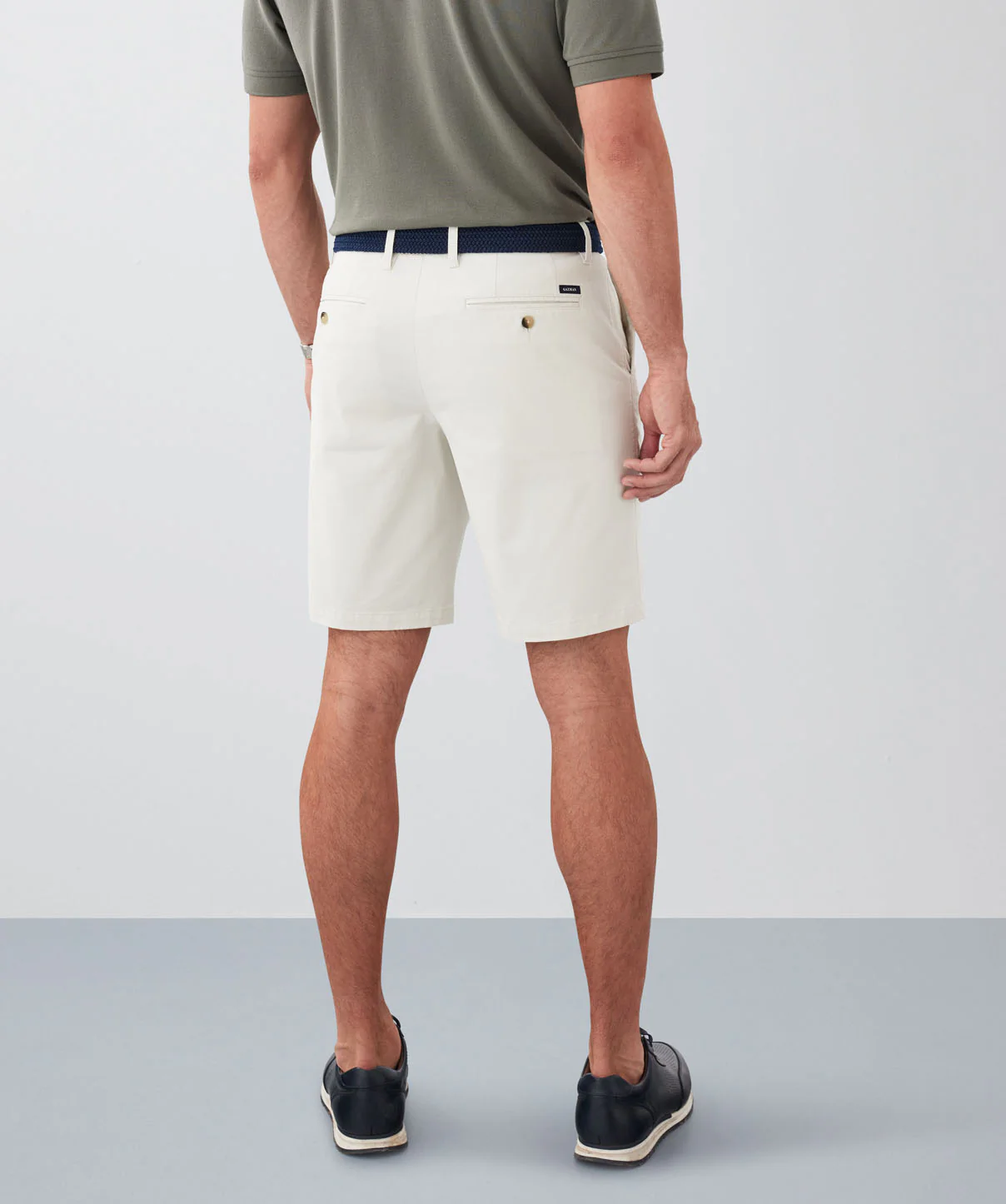 Comfort Twill Shorts - Stone - Image 3