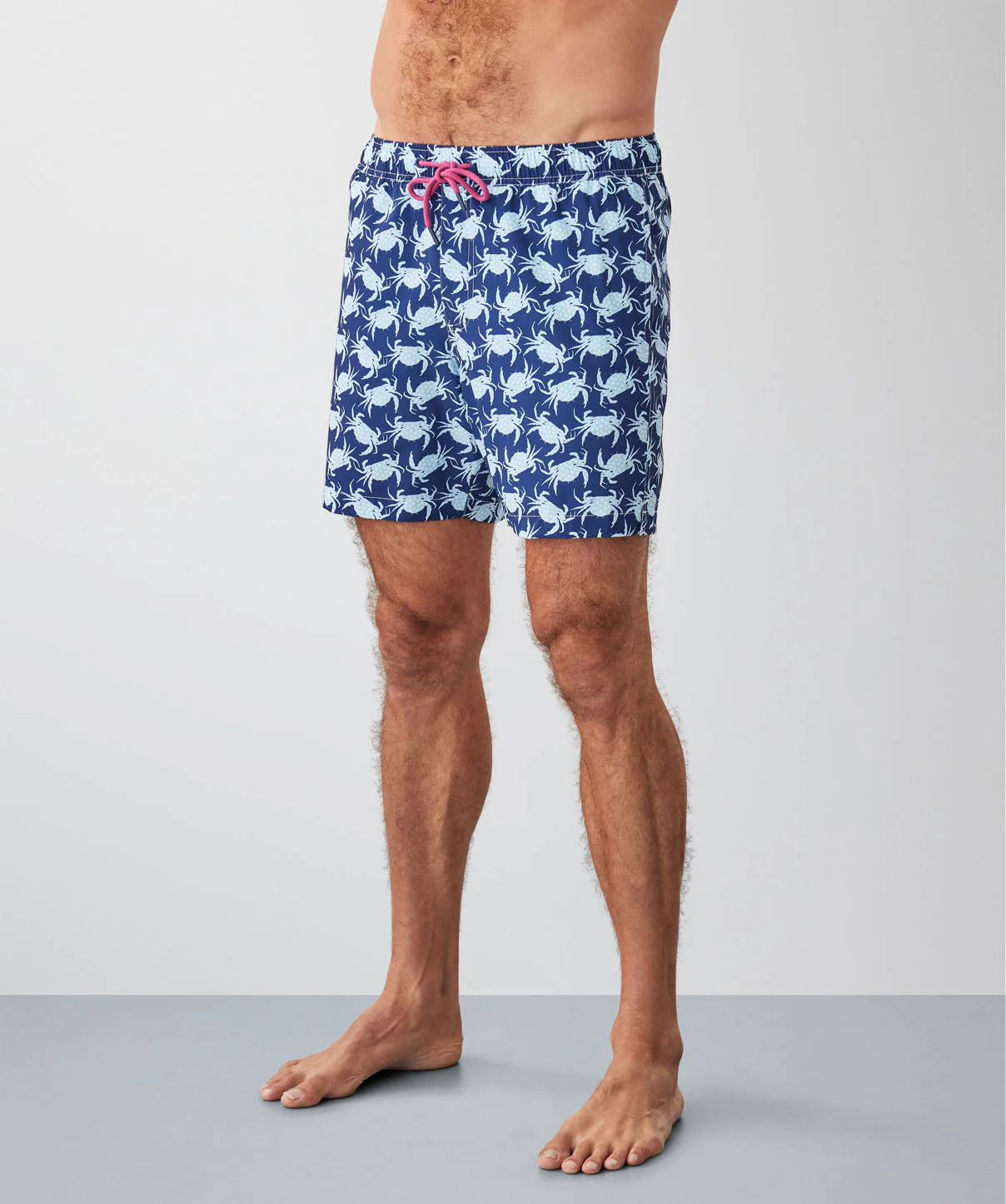 Crab Swim Shorts - Navy - Image 4