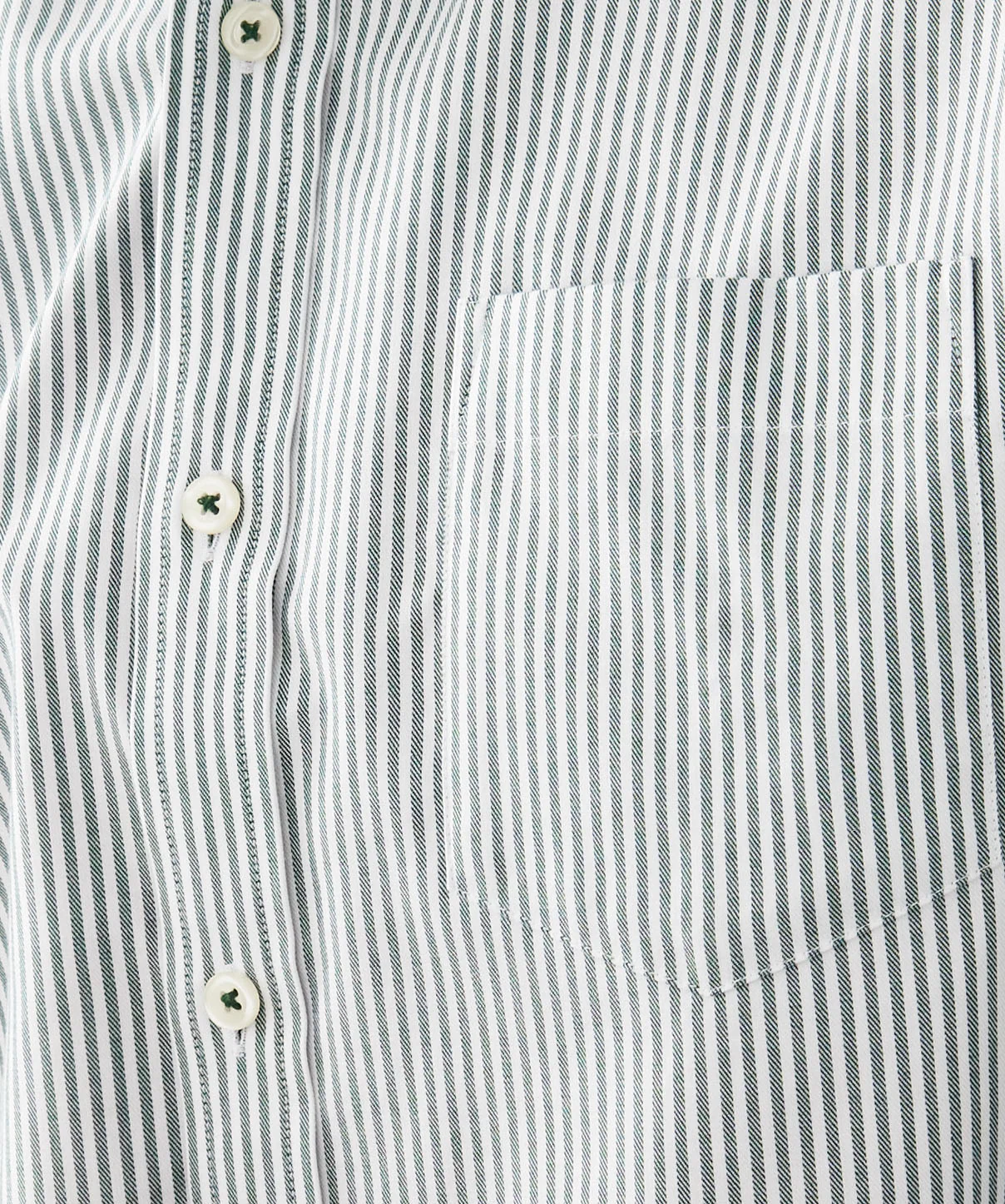 Easy Care Bengal Stripe Long Sleeve Shirt - Forest - Image 6