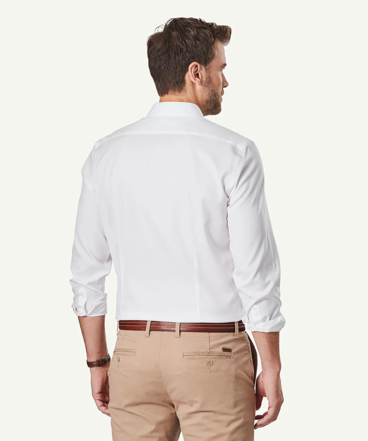 Easy Care Oxford Shirt - White - Image 3