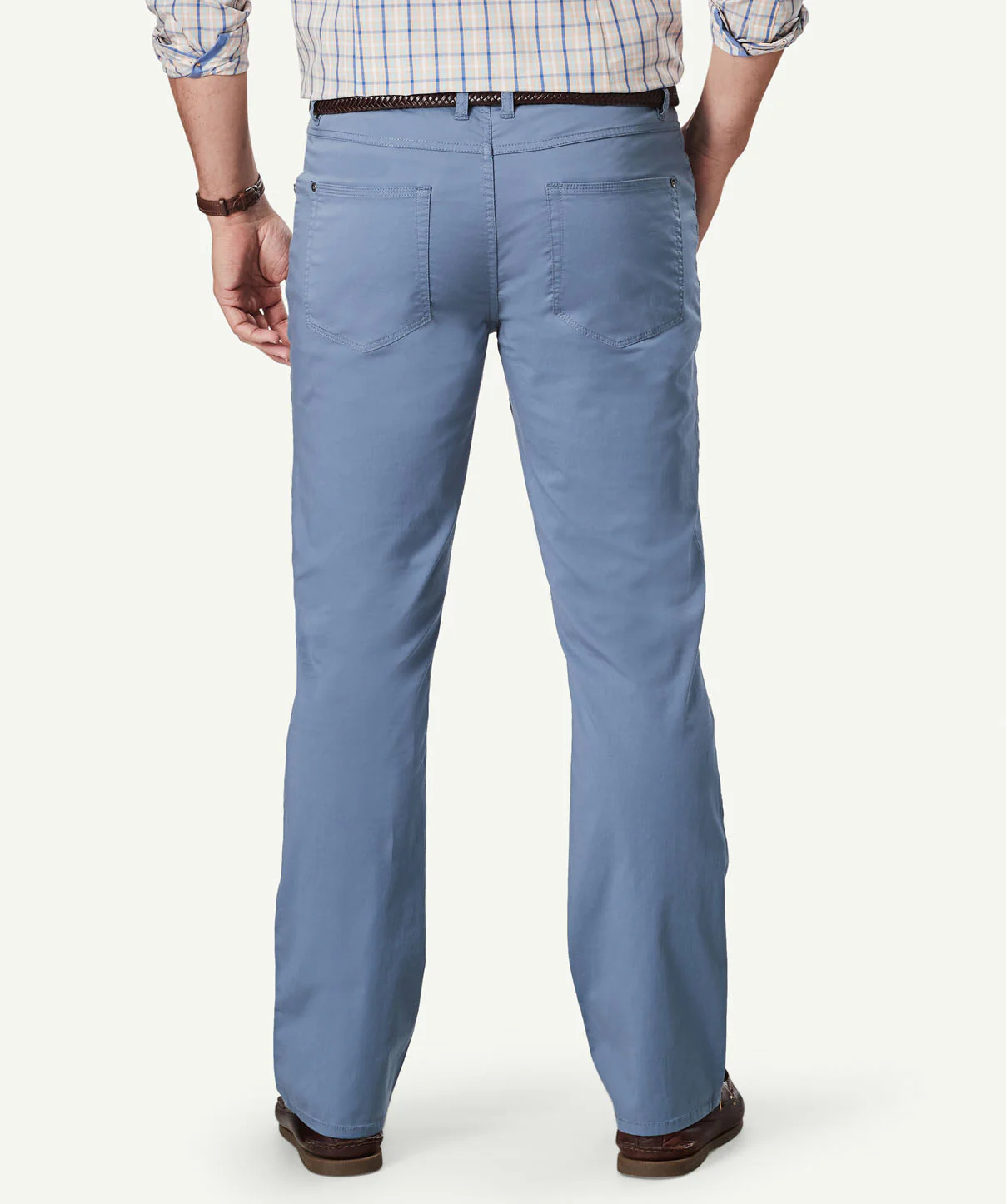 Feather Weight Five Pocket Pant - Petrol - Image 3