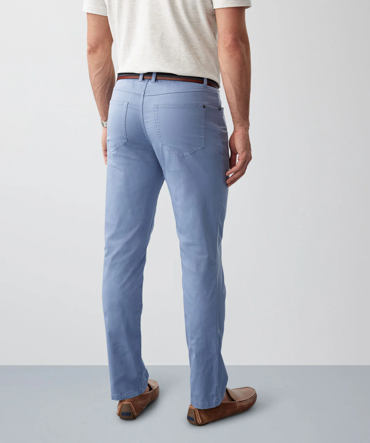 Feather Weight Five Pocket Pants - Blue - Image 3