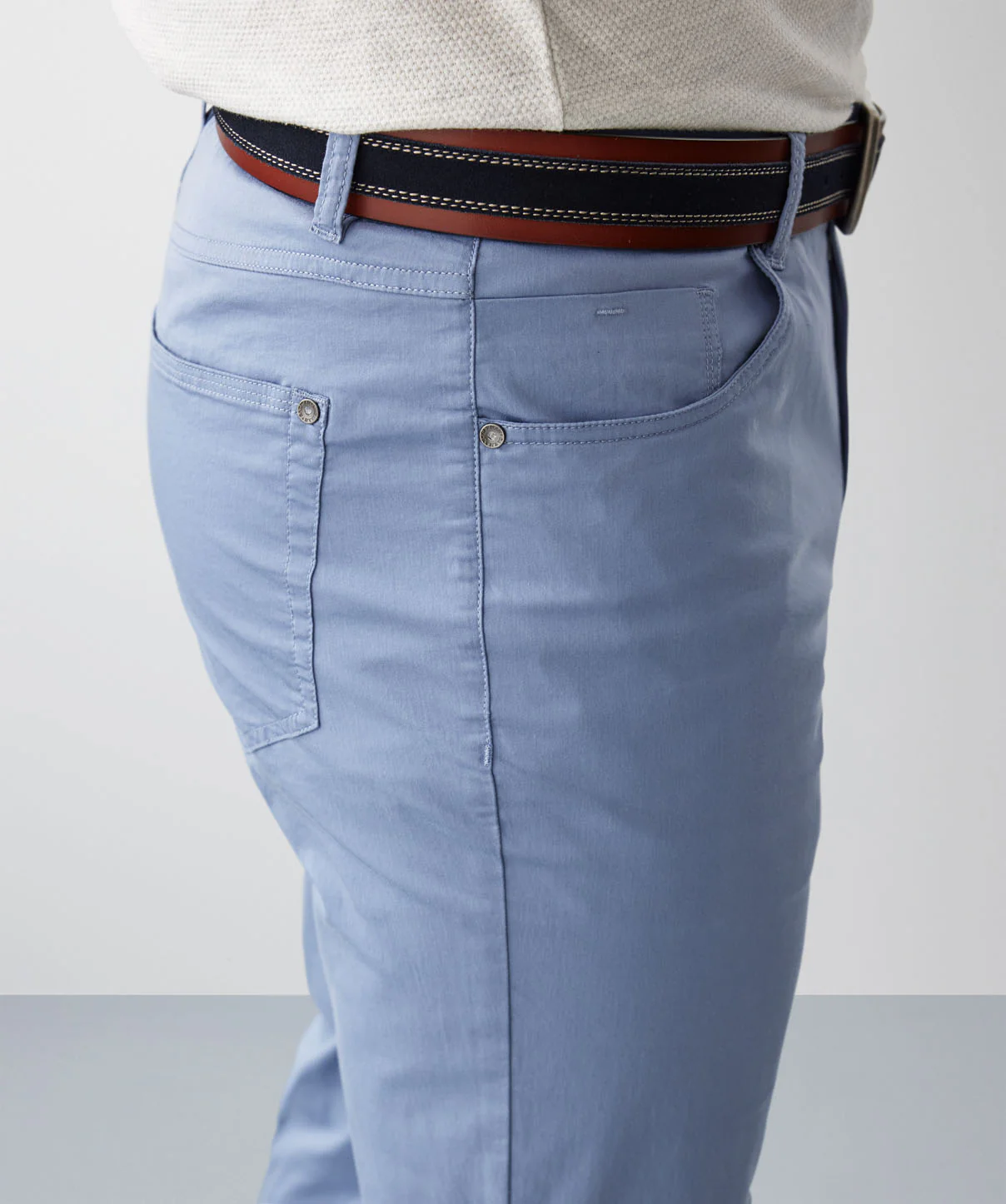 Feather Weight Five Pocket Pants - Blue - Image 4