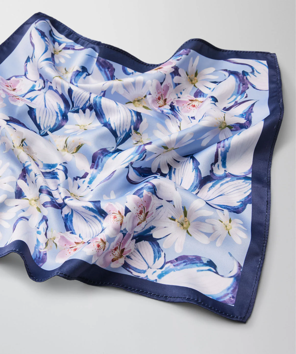 Floral Pocket Square - Multi - Image 2