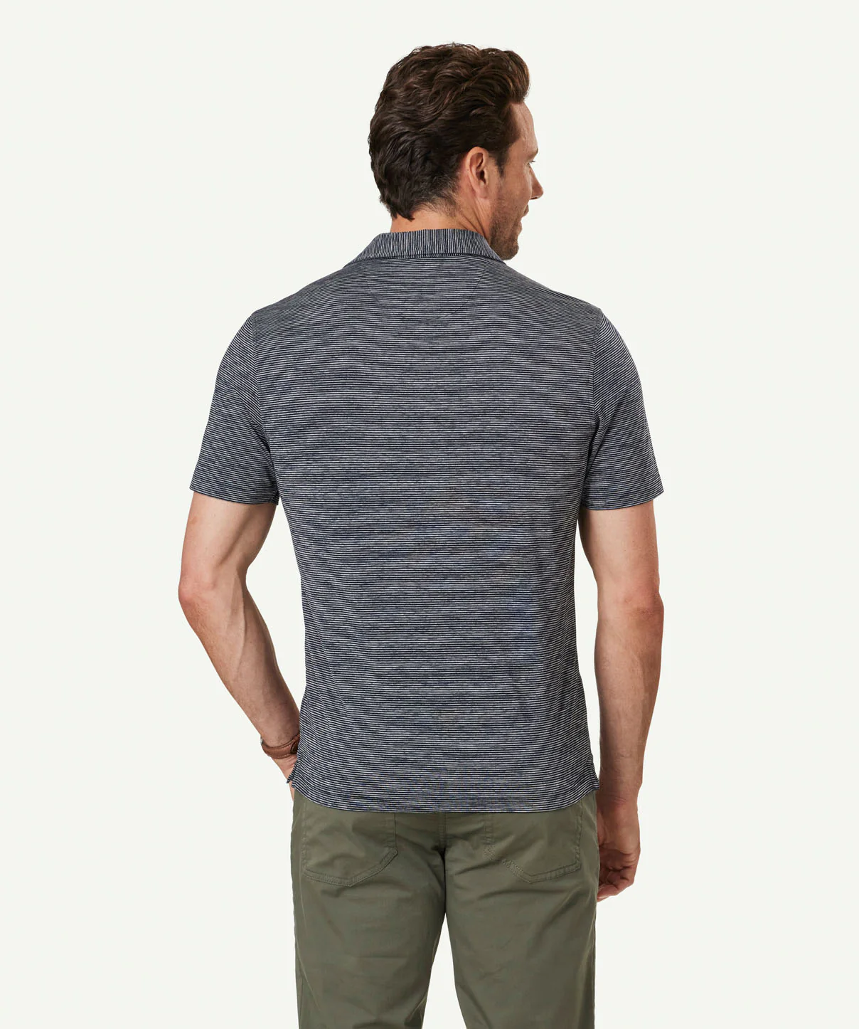 GAZFLEX Tailored Polo - Navy - Image 3
