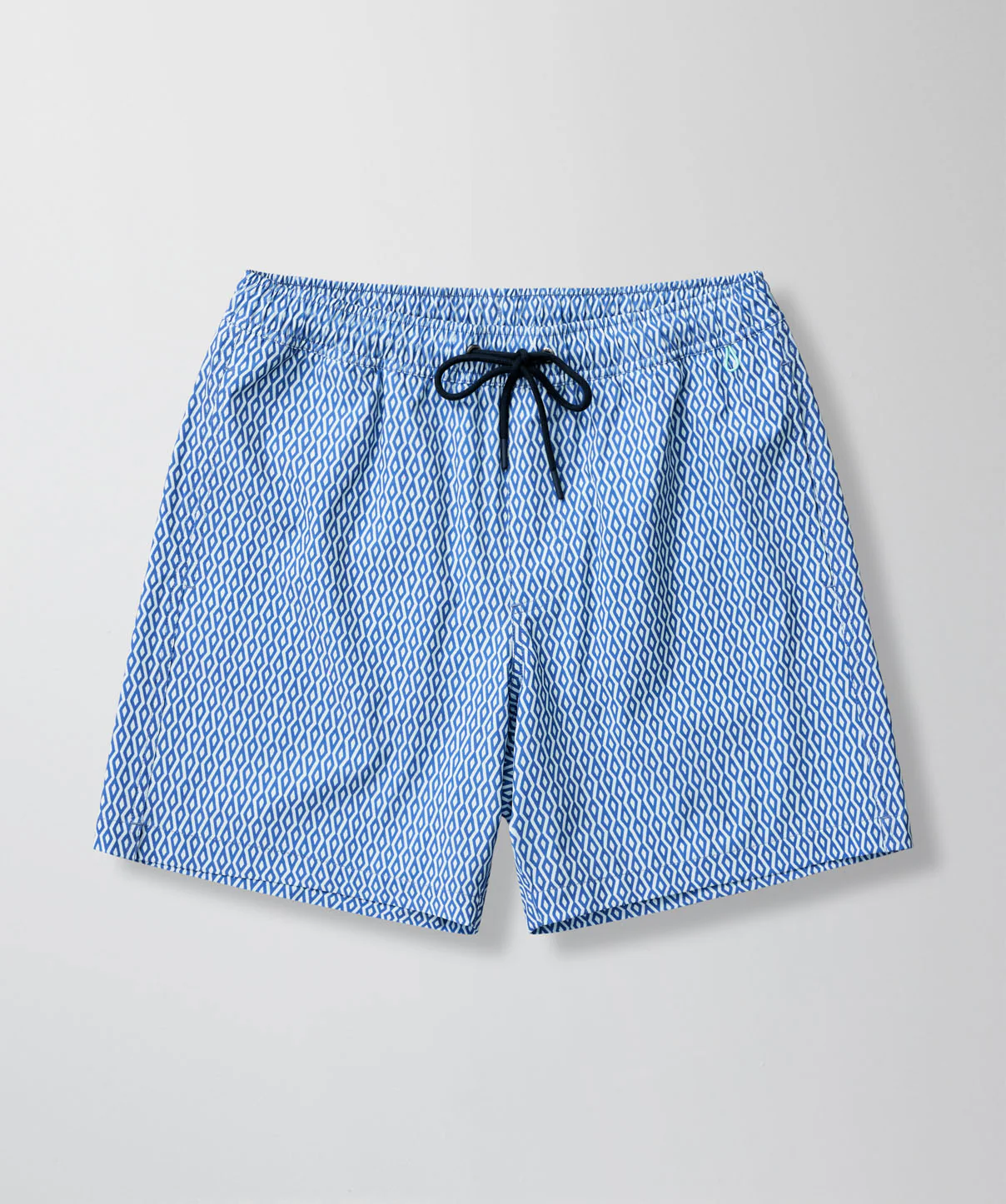 Geo Swim Shorts - Blue - Image 4