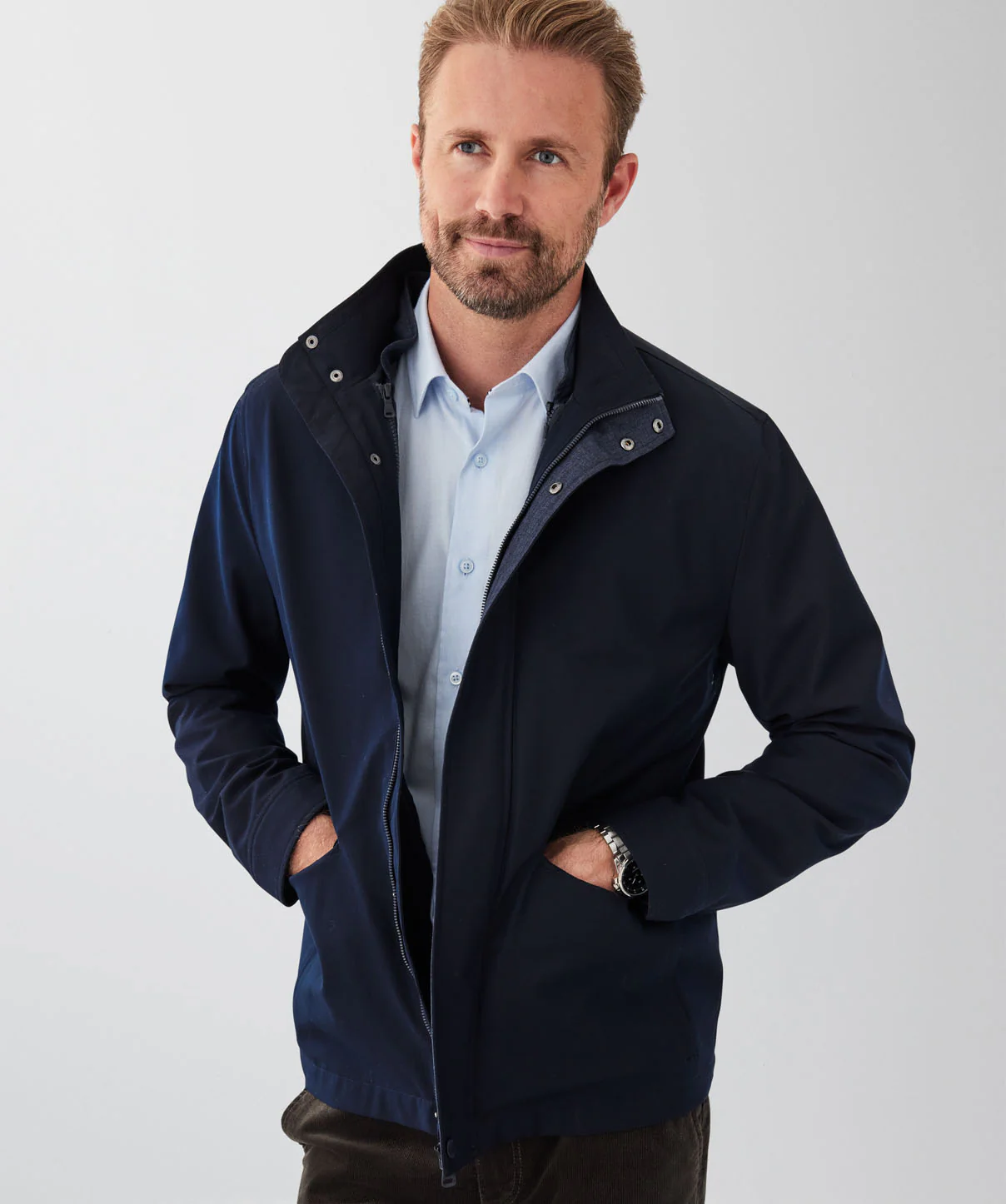 Hampton 2-in-1 Jacket - Navy - Image 3