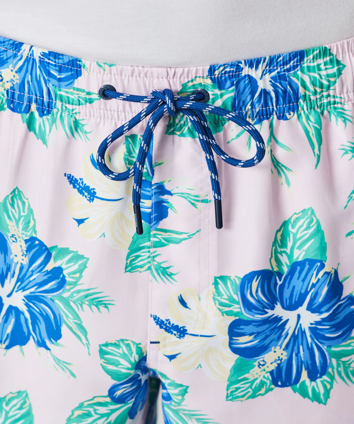 Hibiscus Swim Shorts - Pale Pink - Image 4