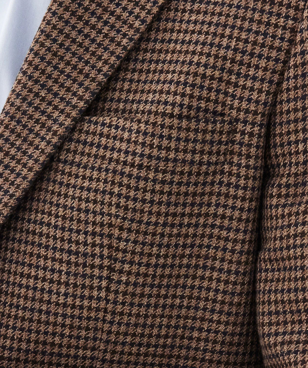 Houndstooth Sports Jacket - Chocolate - Image 6