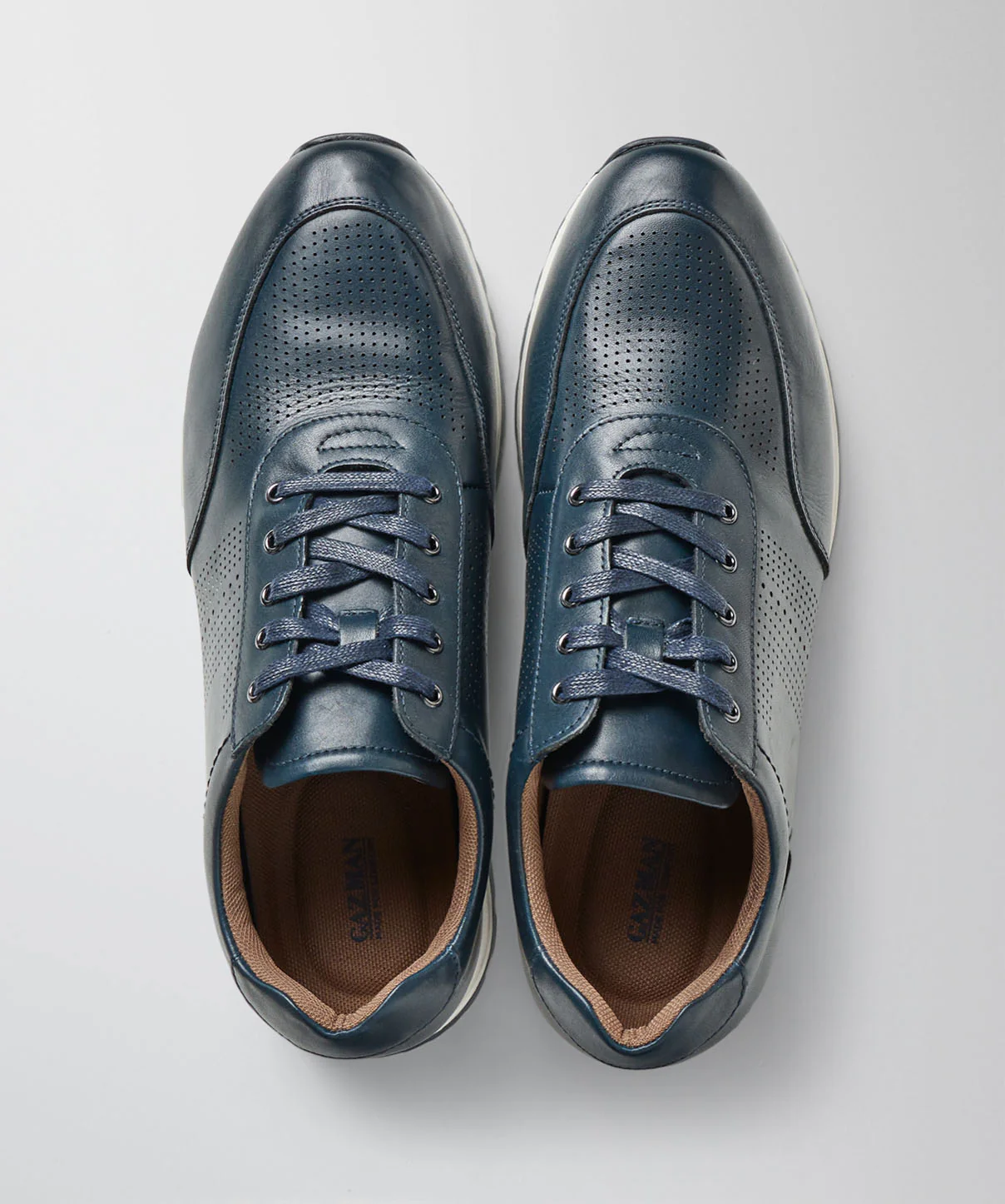 Leather Runner - Navy - Image 2
