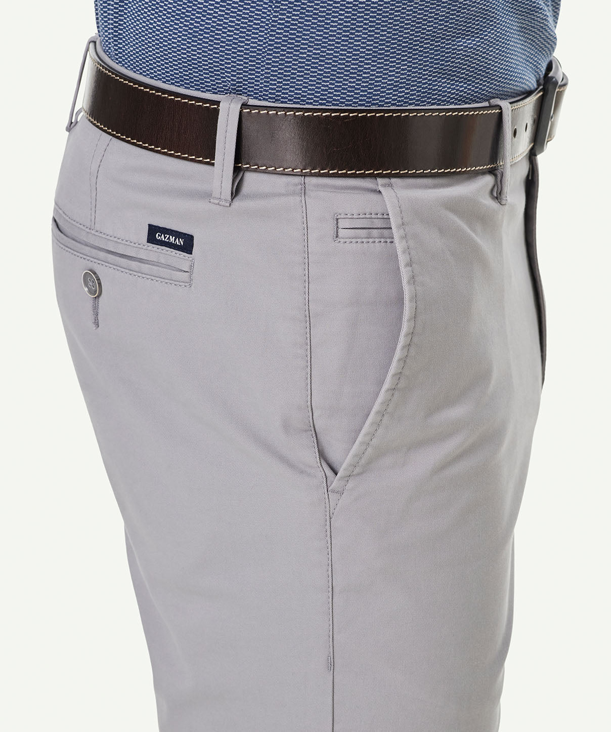 Modern Chino Pants - Grey - Image 4