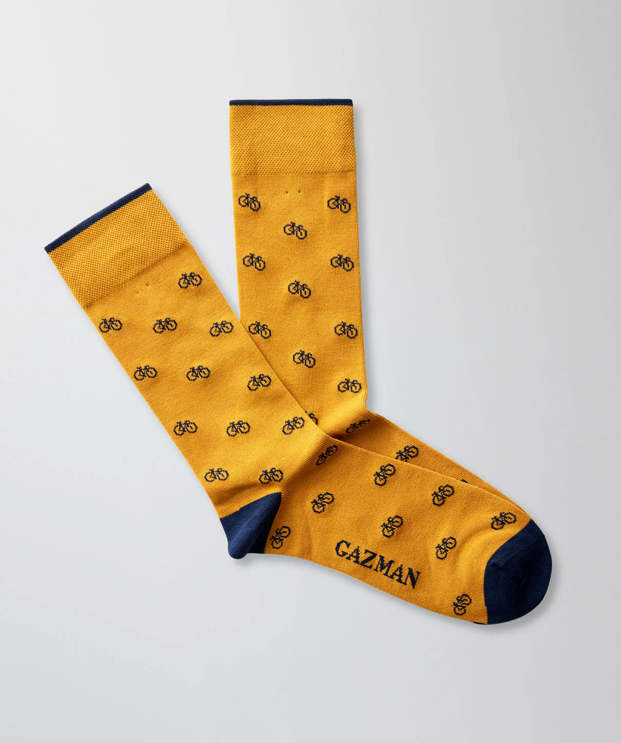 Non Tight Bike Sock - Mineral Yellow