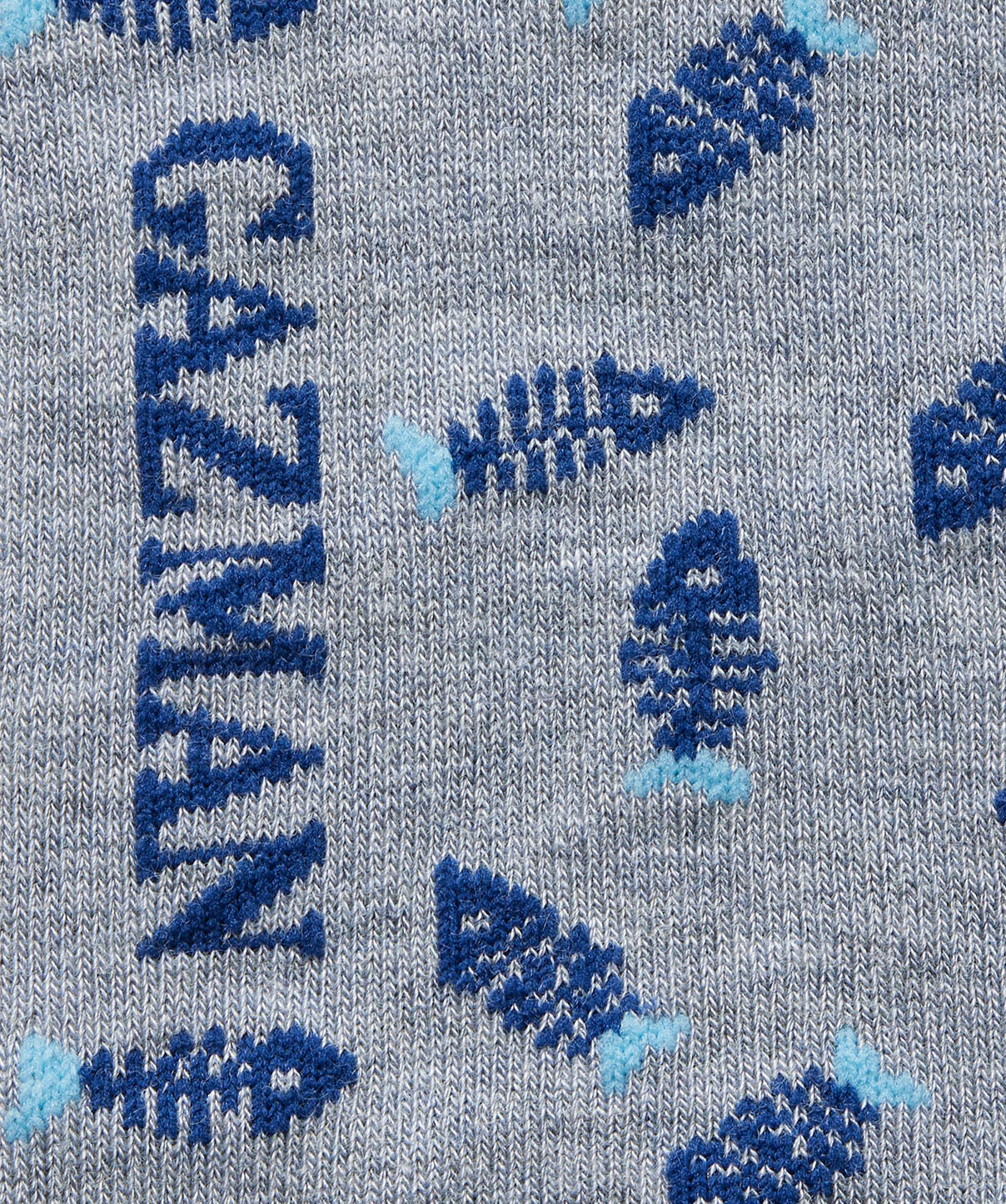 Non Tight Fish Bone Sock - Grey Marle - Image 3