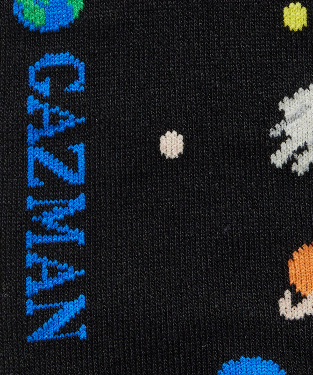 Non Tight Galaxy Sock - Black - Image 3