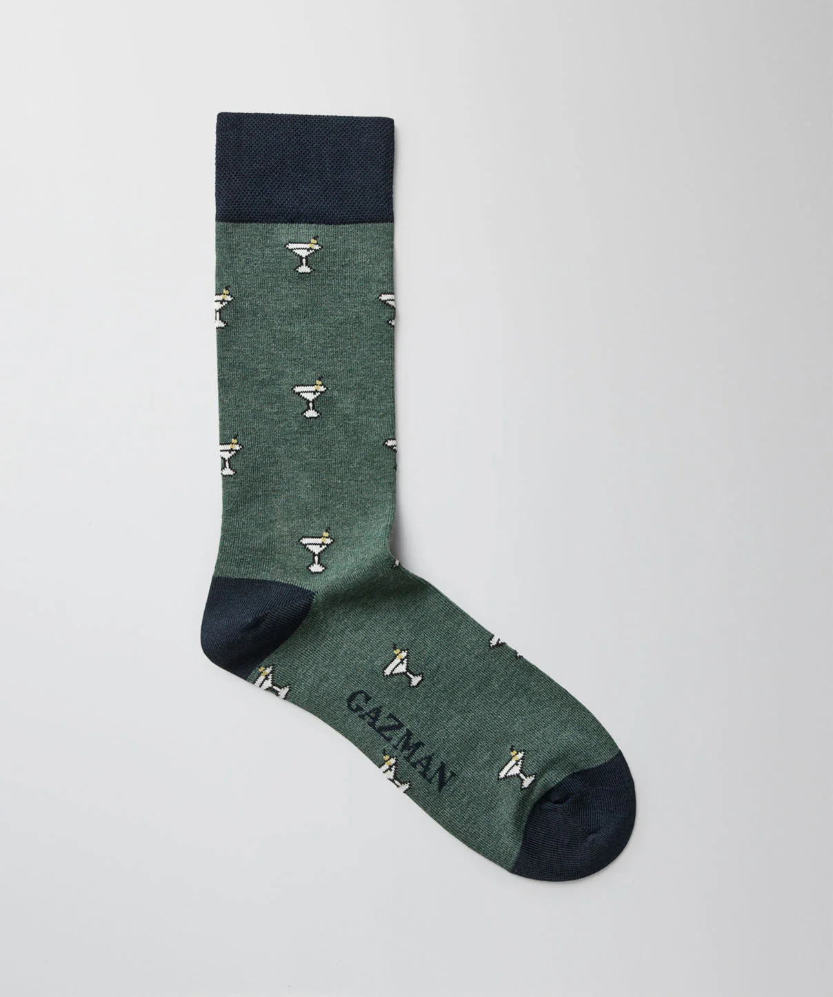 Non Tight Martini Sock - Khaki - Image 4