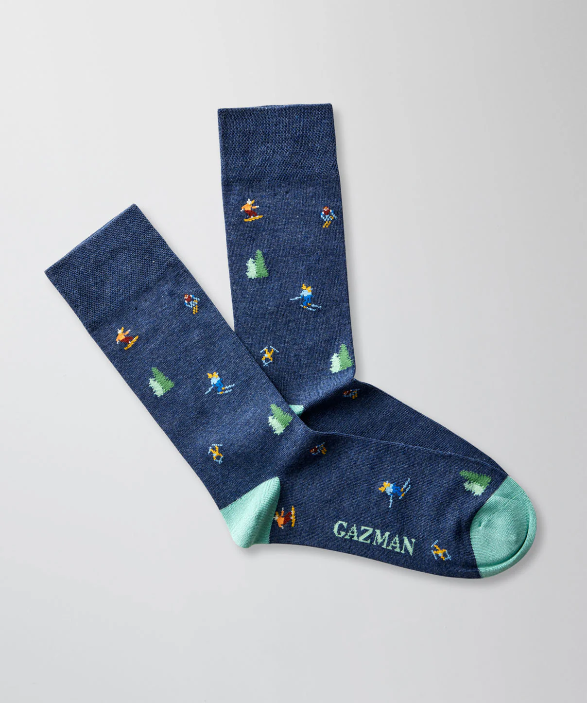Non Tight Slopes Sock - Denim
