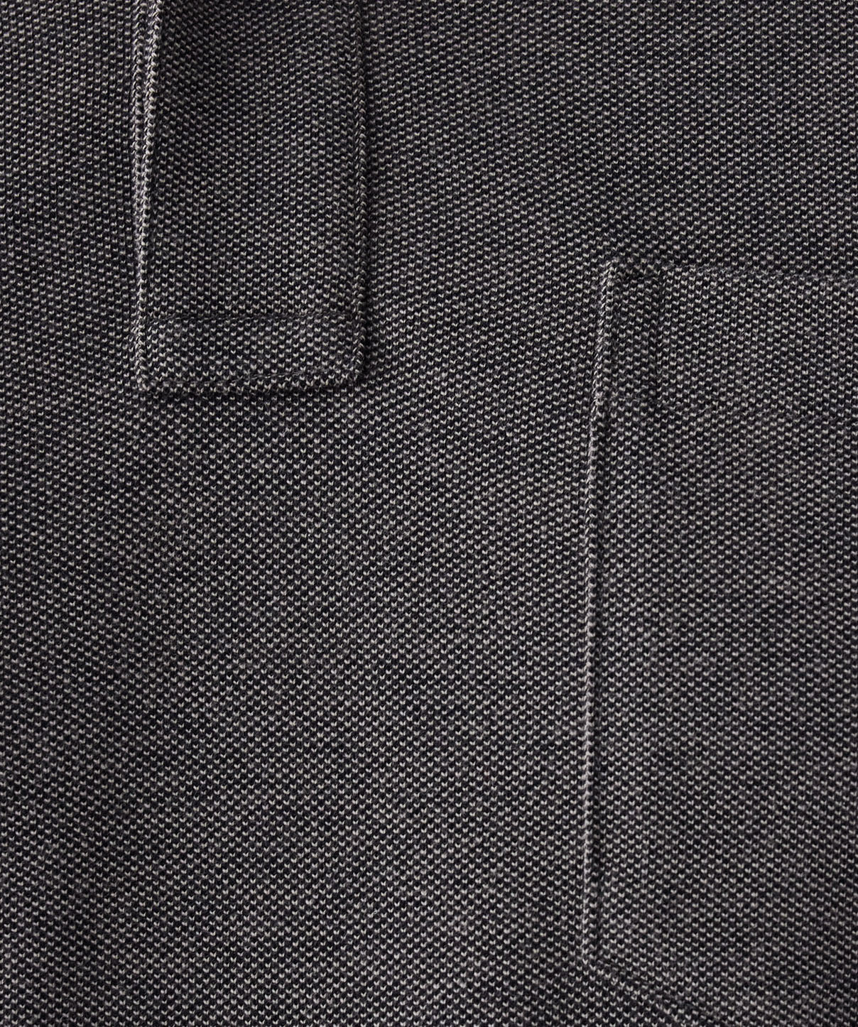 Oxford Pocket Polo - Charcoal - Image 6