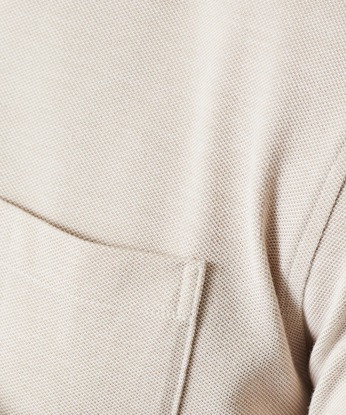 Oxford Pocket Polo - Sand - Image 7