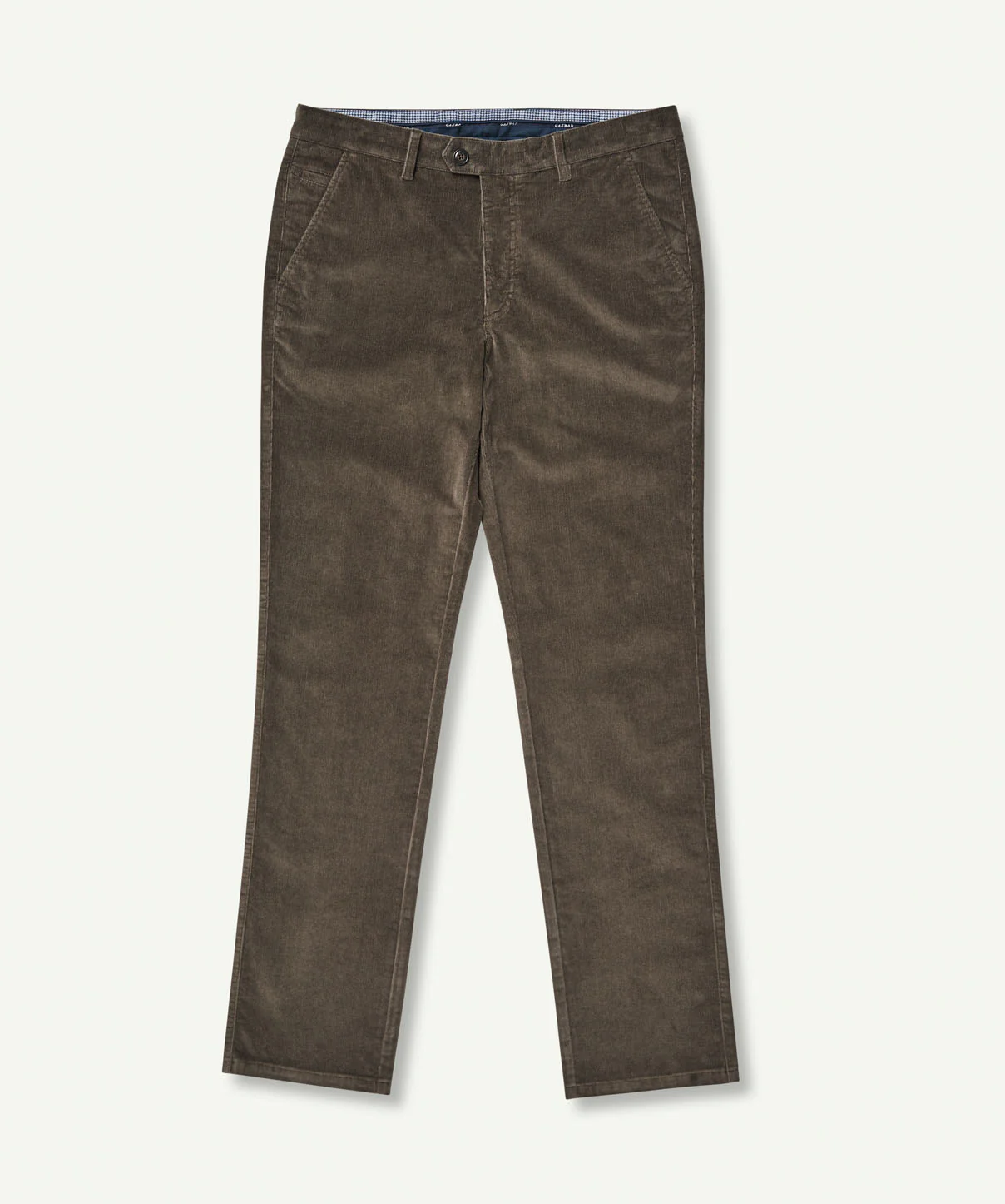 Stretch Fine Cord Pants - Olive - Image 2