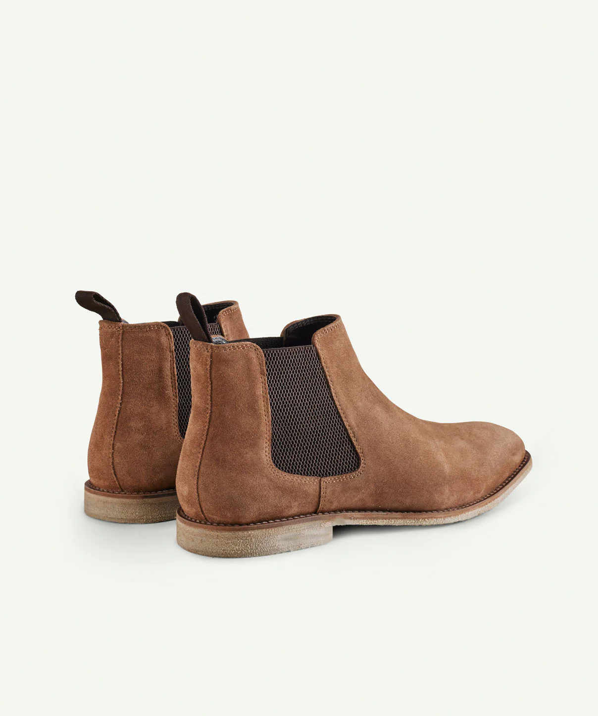Suede Leather Chelsea Boot - Whiskey - Image 3