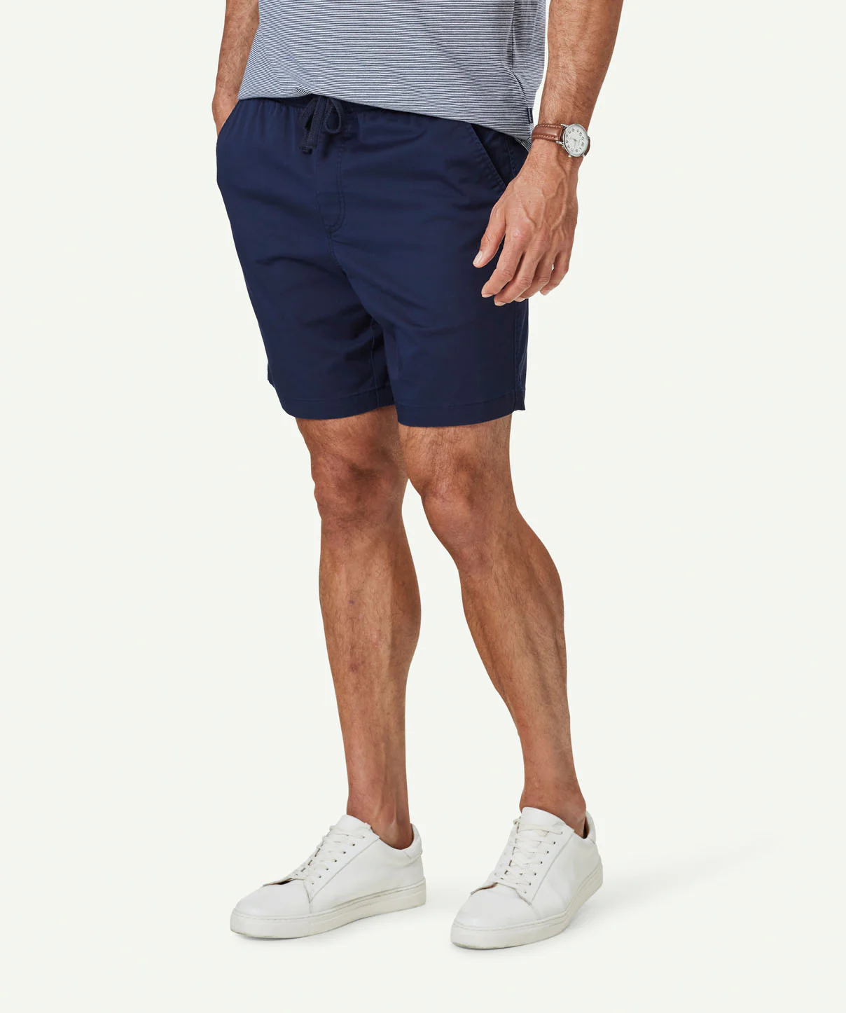 Throw on Short - Navy - Image 5