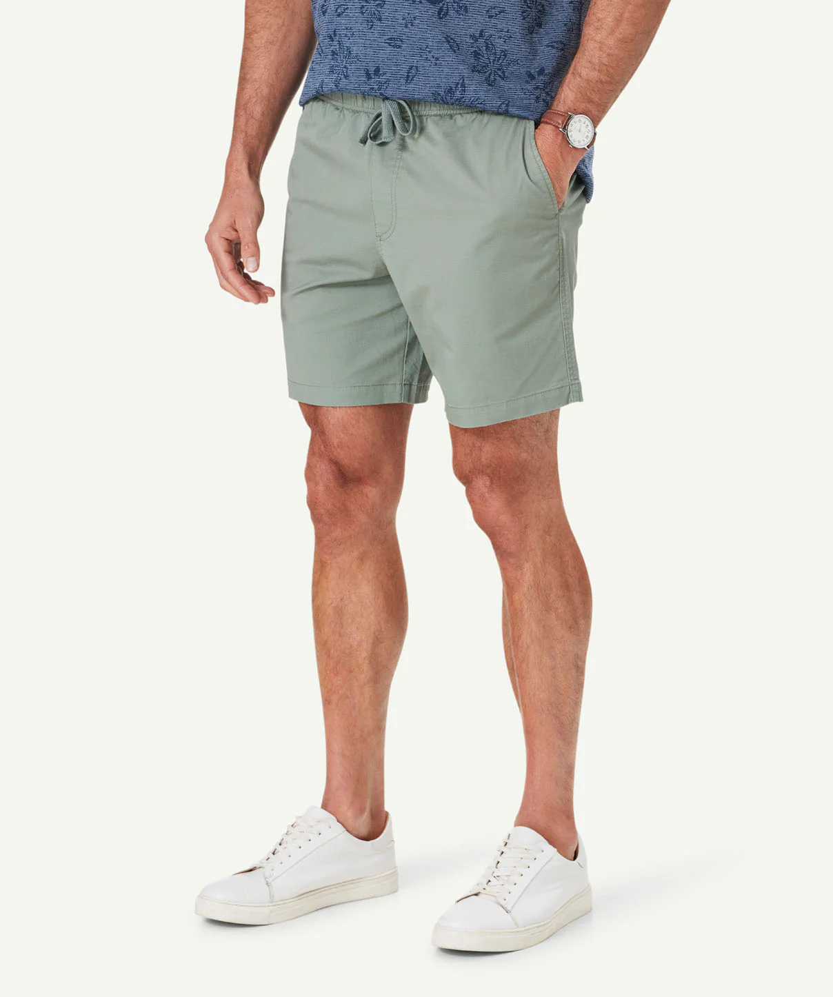 Throw on Short - Sage - Image 5