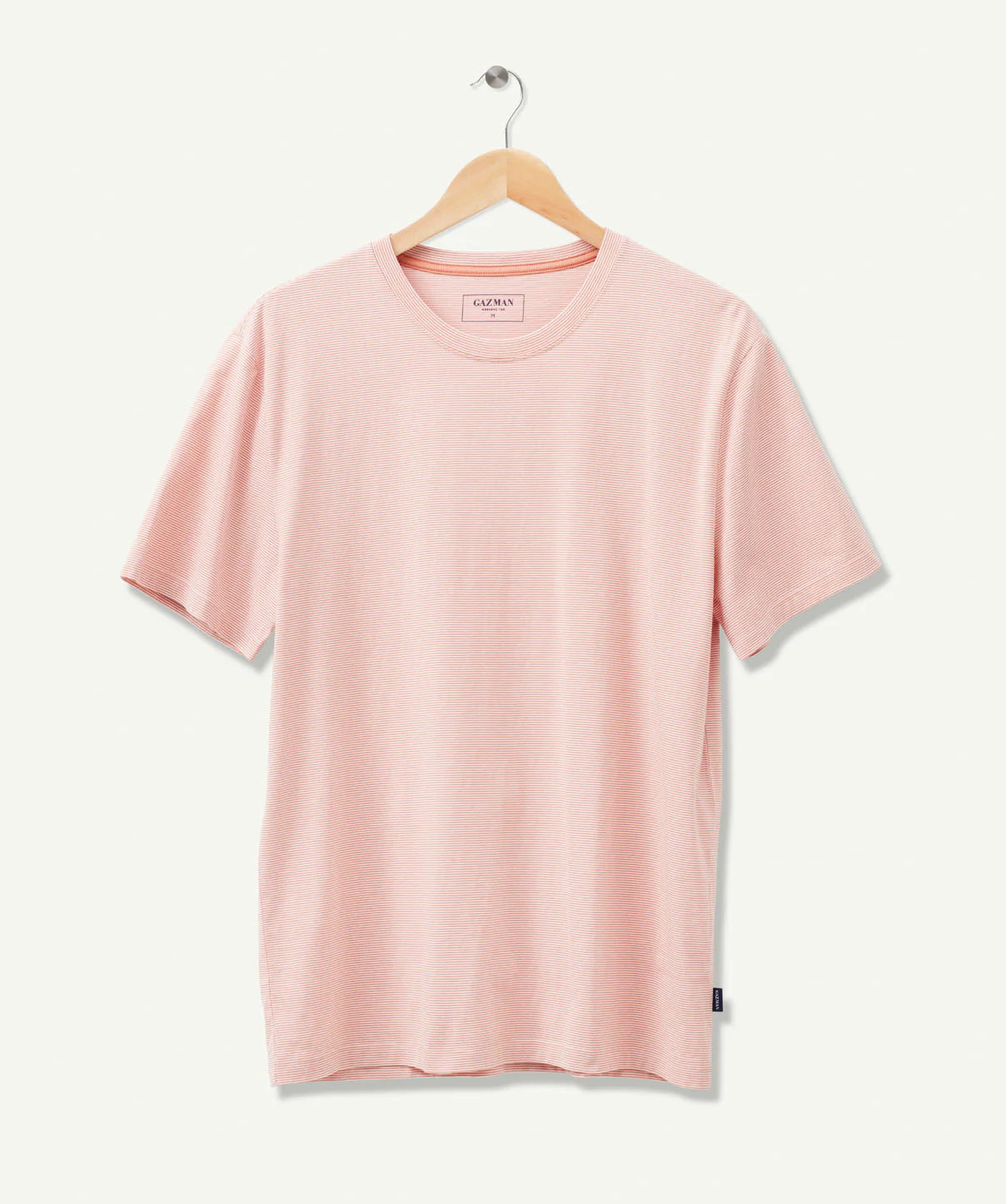 Weekend Stripe T-shirt - Apricot - Image 2